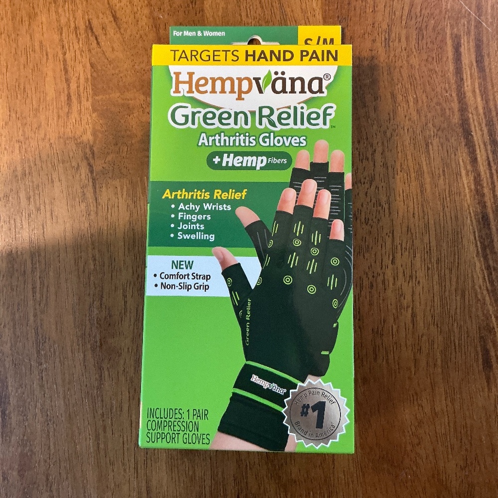 Hempvana Arthritis Gloves s/m